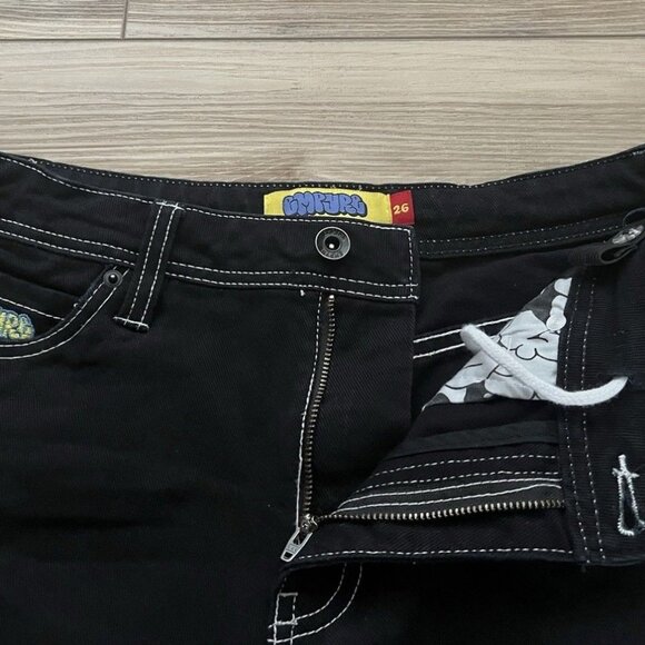 Empyre Denim Black Skate Shorts Inseam 11” - Youth 26 - Picture 6 of 16